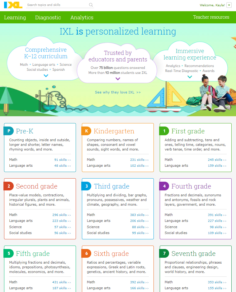 IXL Course